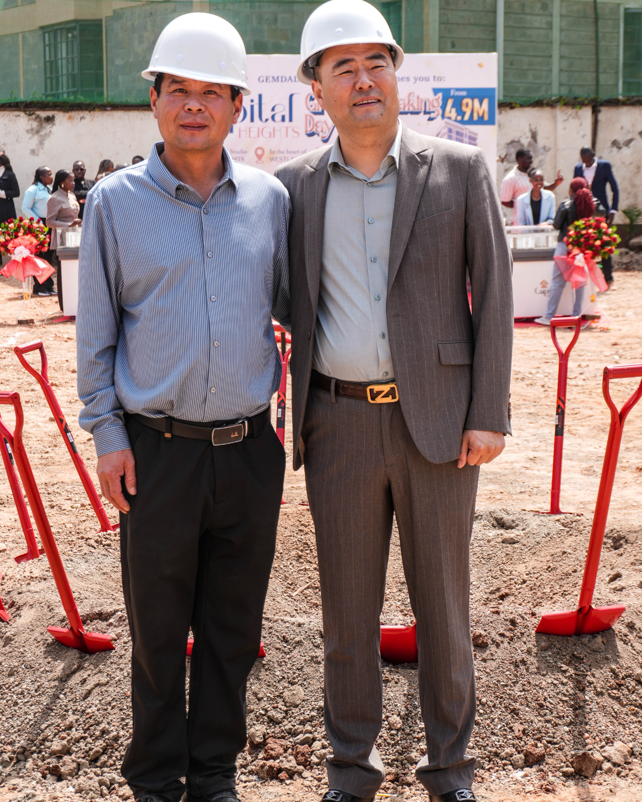 capital Heights groundbreaking ceremony chief guests
